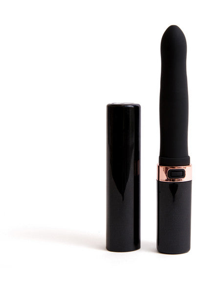 Sensuelle Cache 20 Func Rechargeable Covered Vibe BlacK