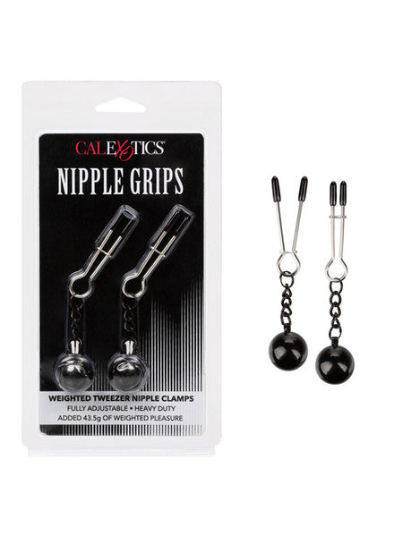 Nipple Grips Weighted Tweezer Nipple Clamps