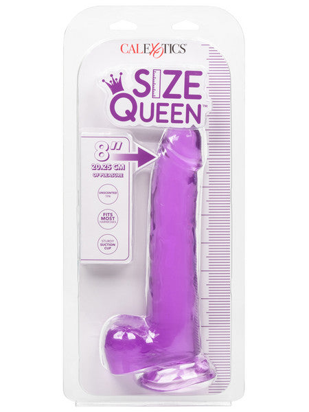 Size Queen 8 in./20.25 cm Purple