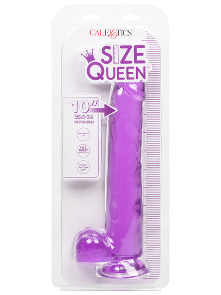 Size Queen 10 in./25.5 cm Purple
