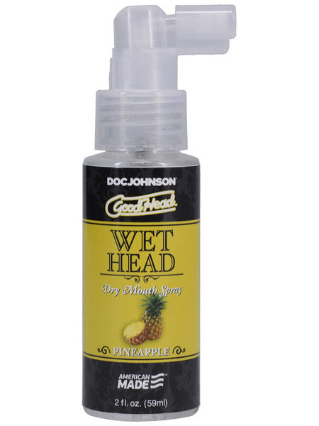 GoodHead Wet Head Dry Mouth Spray Pineapple 2 fl. oz 59ml