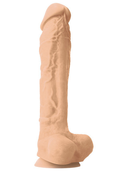 Colours Pleasures 10 in. Dildo White