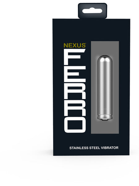 Nexus FERRO Stainless Steel Rechargeable Waterproof 6 Speed Bullet