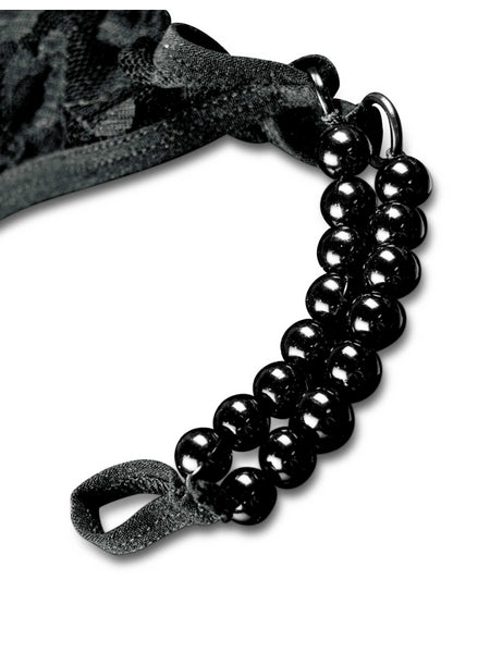 Hookup Crotchless Pleasure Pearls- Fits Size S-L