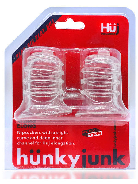 Elong Wide Base Nipsucker By hunkyjunk Clear