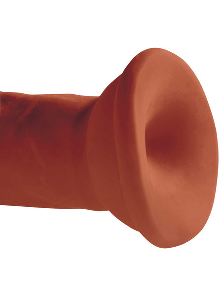 King Cock Plus 6 in. Triple Density Cock Brown