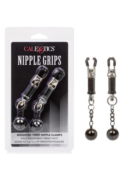 Nipple Grips Weighted Twist Nipple Clamps