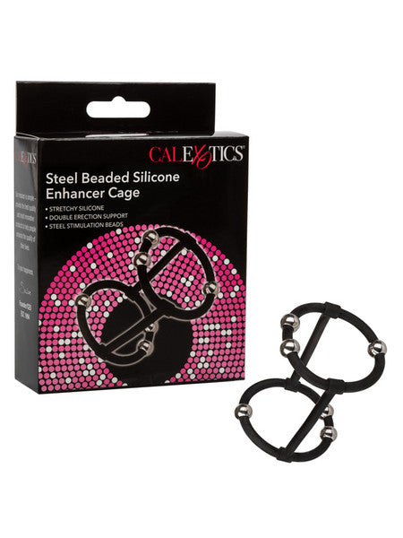 Steel Beaded Silicone Enhancer Cage