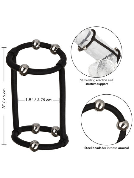 Steel Beaded Silicone Enhancer Cage