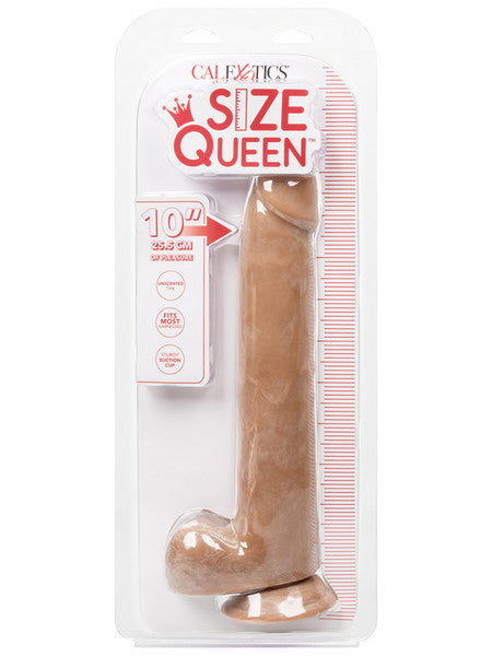 Size Queen 10 in./25.5 CM Brown