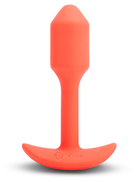 b-Vibe Vibrating Snug Plug Small Orange (size 1)