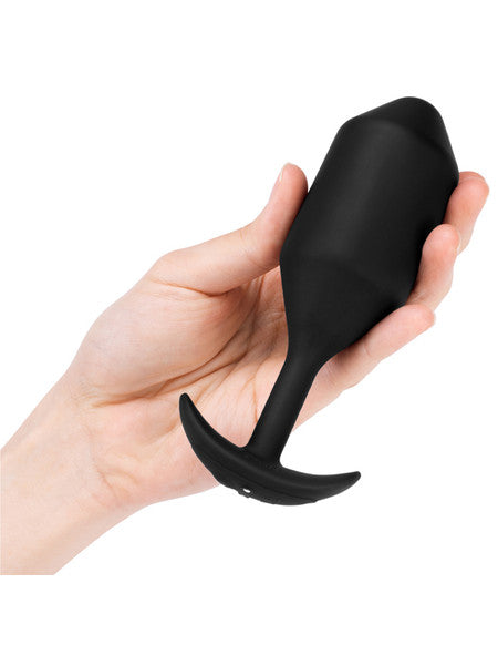 b-Vibe Vibrating Snug Plug XXL Black (size 5)