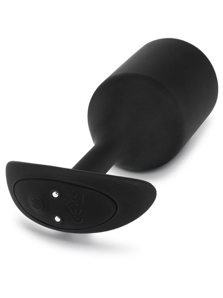 b-Vibe Vibrating Snug Plug XXL Black (size 5)