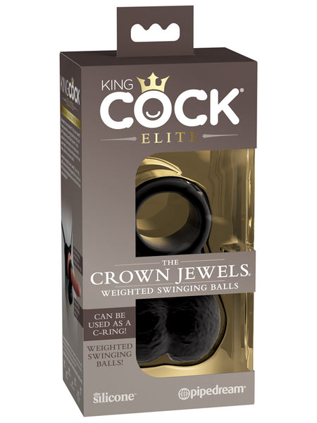 King Cock Elite Swinging Silicone Balls