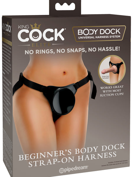 King Cock Elite Beginners Body Dock Strap-On Harness