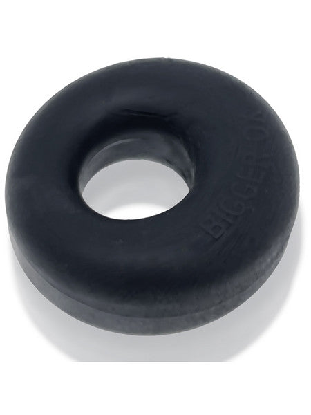 BIGGER OX thicker bulge maker super mega-stretch cockring BLACK ICE