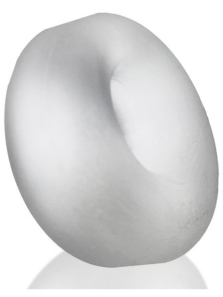 BIGGER OX thicker bulge maker super mega-stretch cockring CLEAR ICE