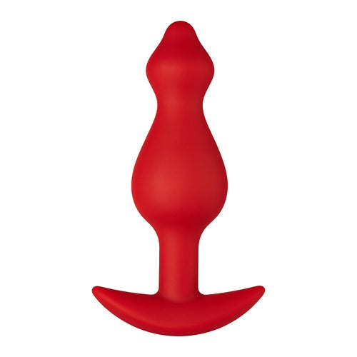 F-78: POINTEE 100% SILICONE PLUG RED