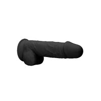 Silicone Dual Density Dildo With Balls 8.5 Inch