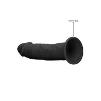 Silicone Dual Density Dildo Without Balls 7.5 Inch