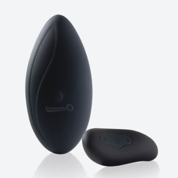 Premium Ergonomic Remote Panty Set Black