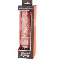 Silicone Classic Clitoral Rechargeable Flesh