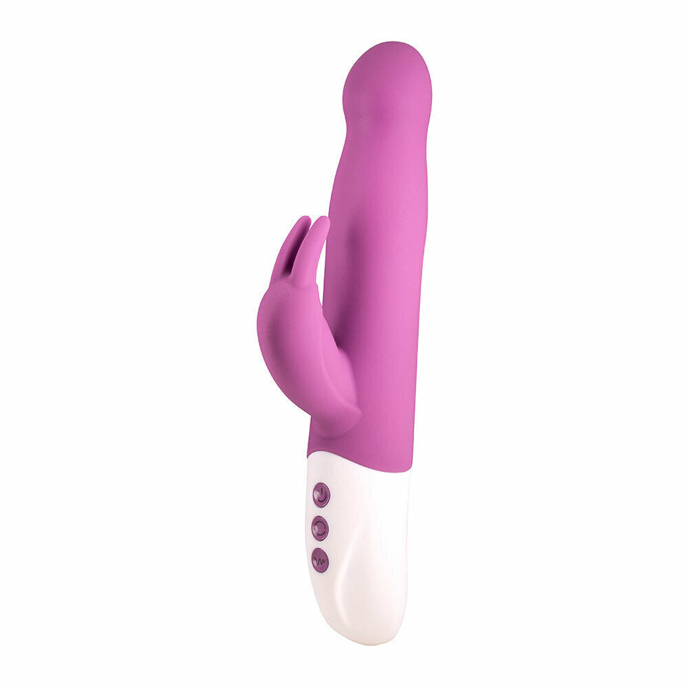 Rechargeable silicone rabbit rotation Purple