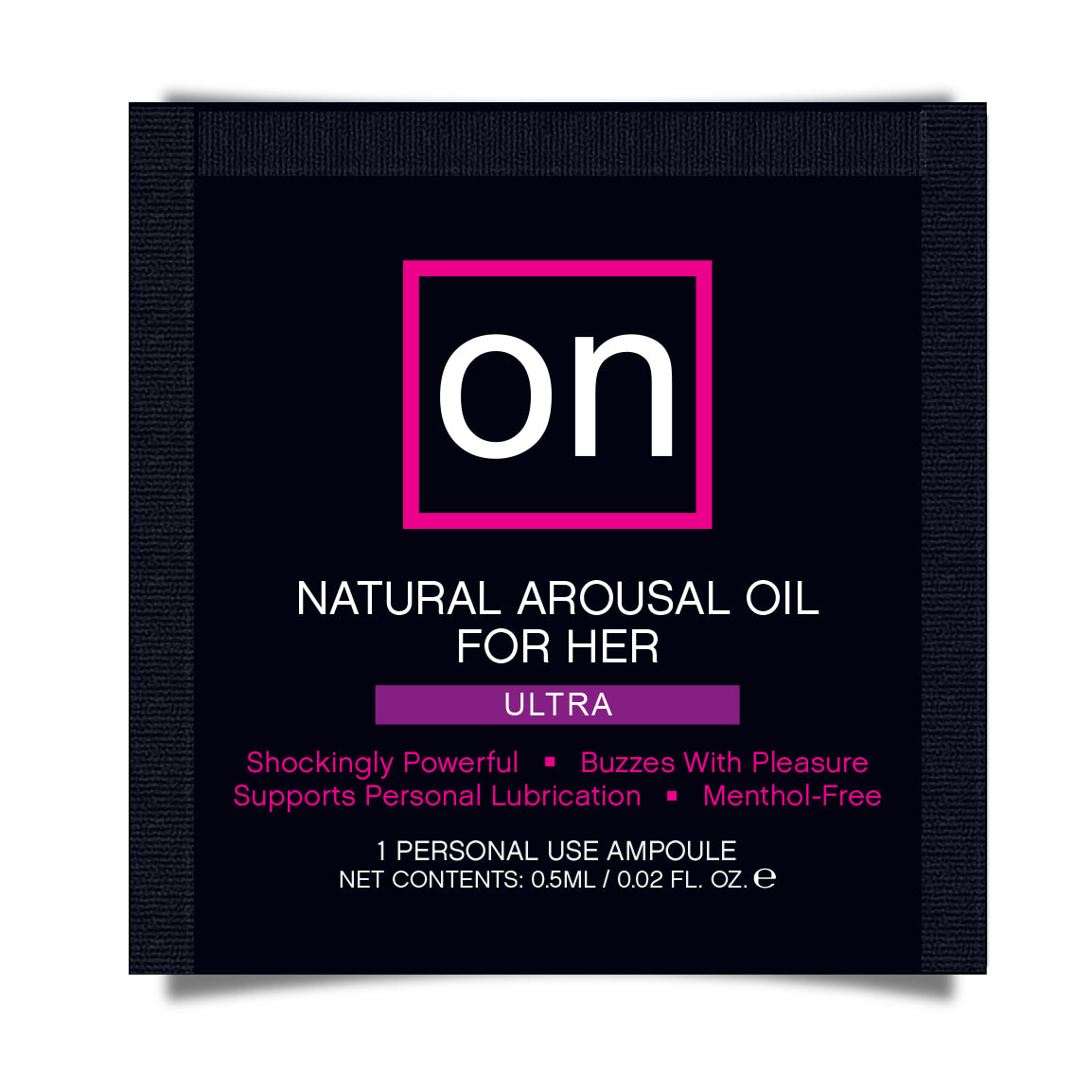 On for Her Arousal Oil Ultra Single Use Ampoule